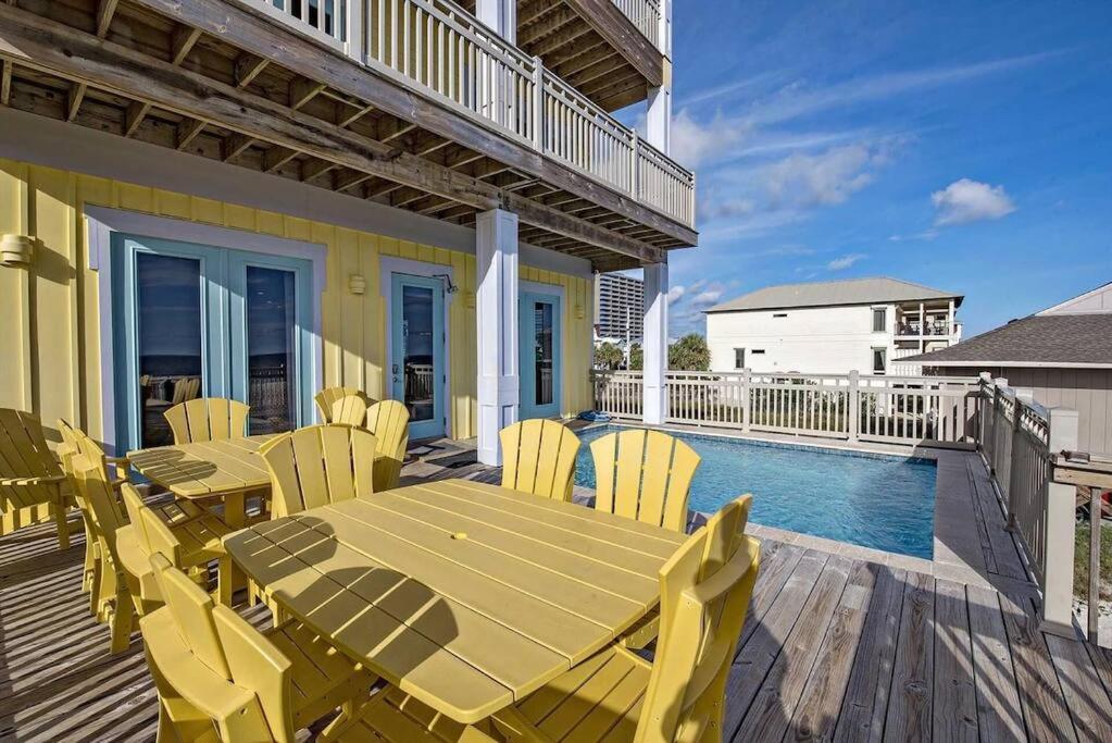 Beachfront~8Bedrooms~Lemonshello Галф Шорс Екстериор снимка